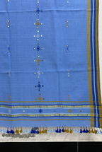 Light Blue Kala Cotton Kurti Fabric
