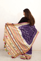 Kala Cotton Bandhani Saree