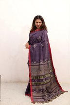 Kala Cotton & Tussar Silk Blend Saree