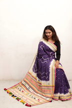 Kala Cotton Bandhani Saree