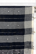 Kala Cotton Black Designer 3-Piece Dress Material Set with Dupatta
