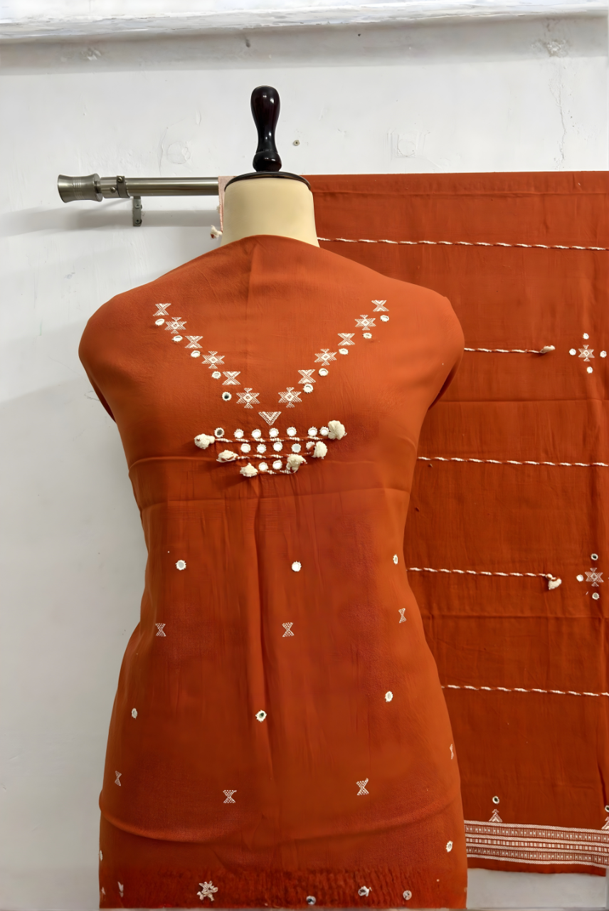 Kala Cotton 3-Piece Suit Set Fabric
