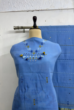 Premium Kala Cotton 3-Piece Suit Set Fabric with Dupatta