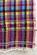 Multicolor Organic Kala Cotton Stole