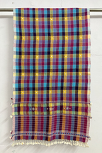 Multicolor Organic Kala Cotton Stole