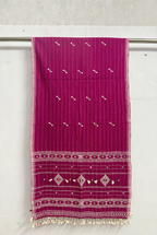 Pink Organic Kala Cotton Stole