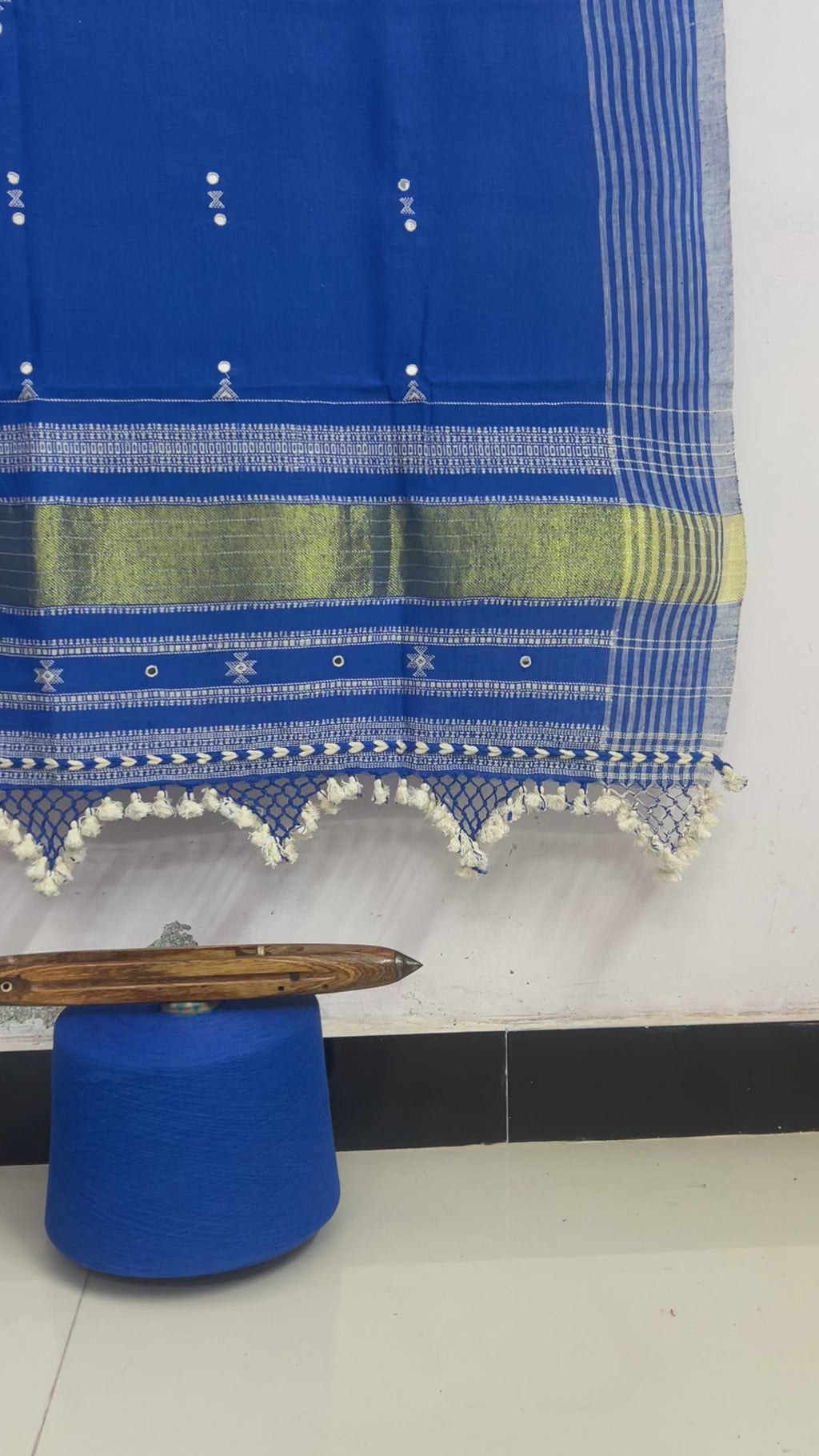 Premium Designer Kala Cotton 3 Piece Suit Fabric Set with Dupatta